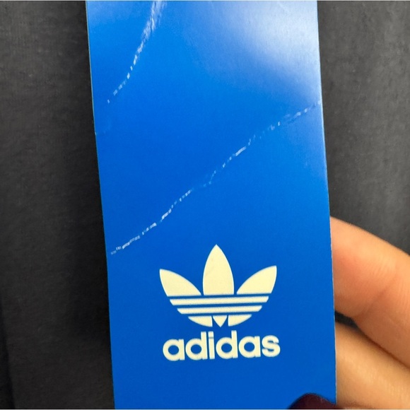 Adidas Navy Leggings with Logo - Picture 7 of 11